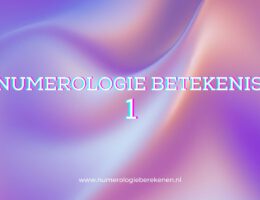 Getal 1 in numerologie: dit is de betekenis