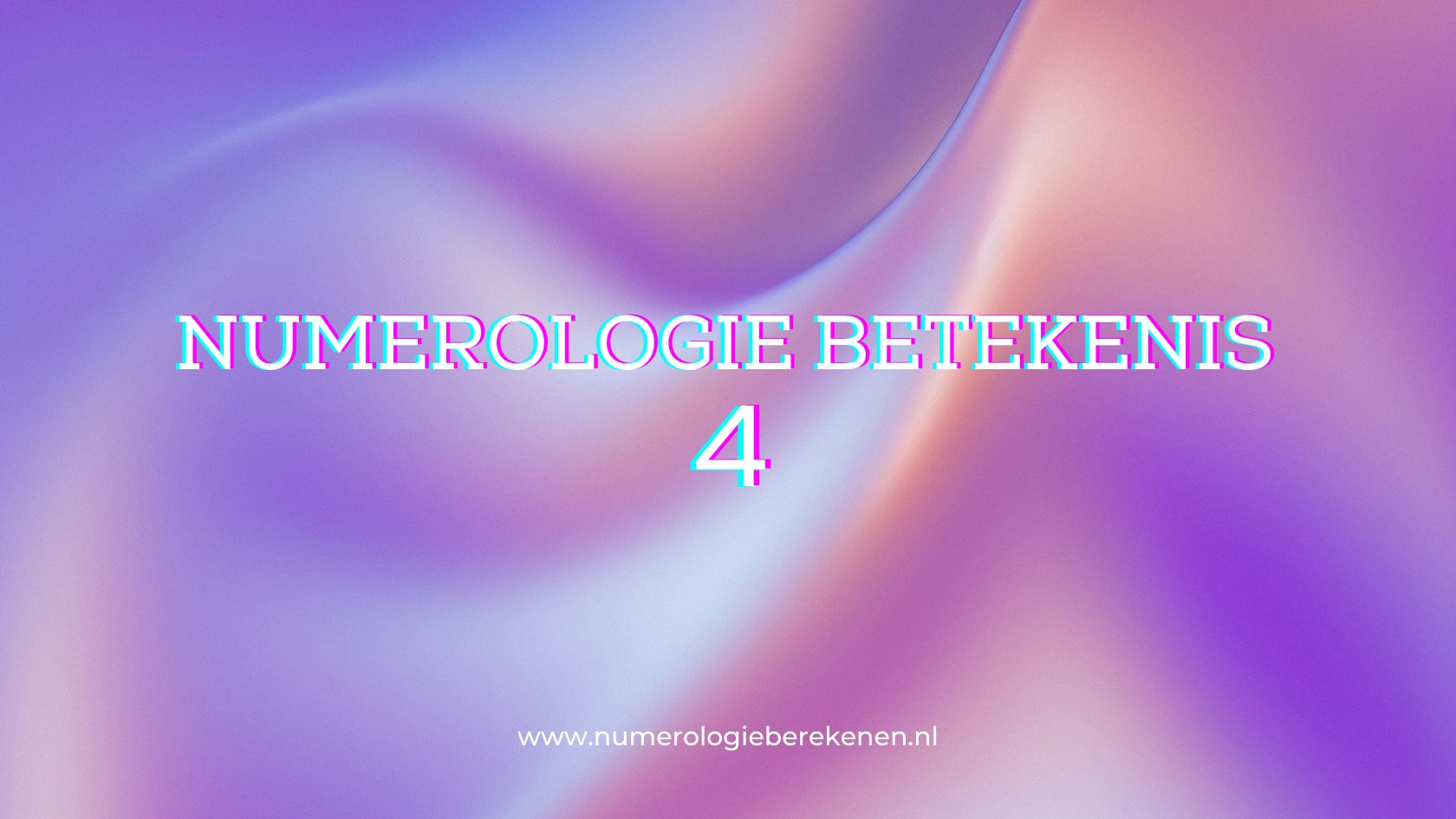 Getal 4 in numerologie: dit is de betekenis